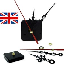 UK Quartz Movement Silent Wall Clock Motor Mechanism Long Spindle DIY Repair Set