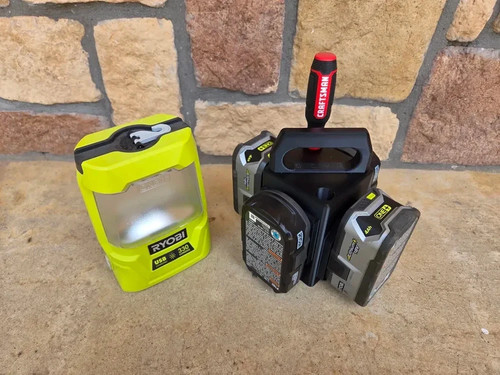 Ryobi battery caddy 4 - battery,