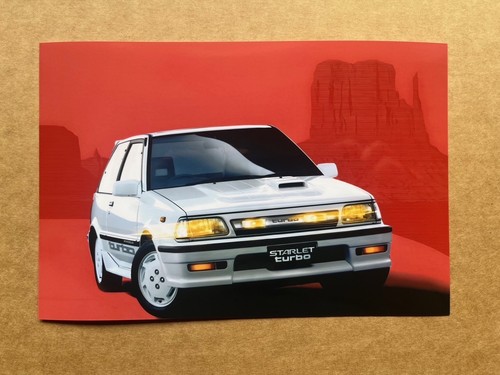 Toyota starlet turbo press - toyota,