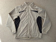 Vintage Y2K 2000s Chav Scally Blokecore Tracksuit Technical Top Medium Large