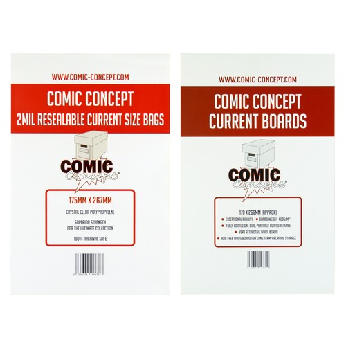 100 comic concept - 6/15/35/100,