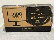 AOC Gaming Q27G4XND - 27 inch QHD monitor, 180 Hz, 0.5ms, FreeSync. Prem, Height