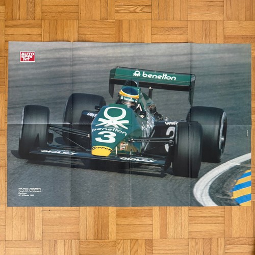 Michele alboreto benetton ford - benetton,