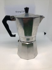 Vintage Aluminum Stove Top Coffee Pot Espresso Maker (READ)