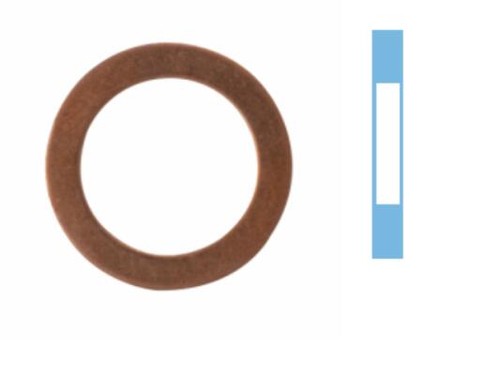 Corteco 005569s seal ring oil - corteco, ring,