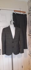 Next Grey Check 2 Piece Suit -