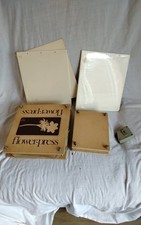 Wooden flower press x2