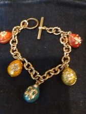 Russian faberge egg Bracelet Vintage Never Worn