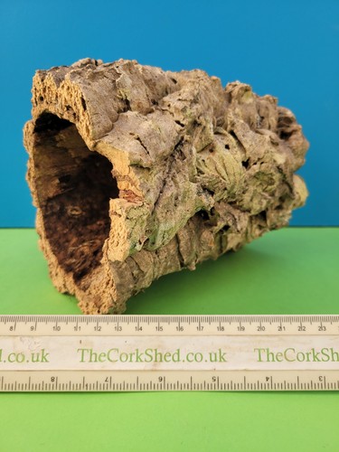 Cork bark hamster - cork, tube