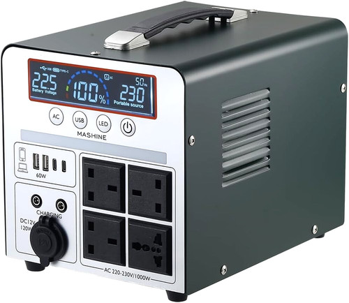 Power station 1000w 666wh - power,