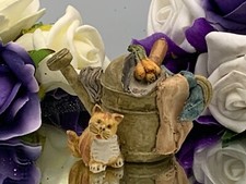 Colour Box Peter Fagan Cats Cat with Watering Can Ornament.