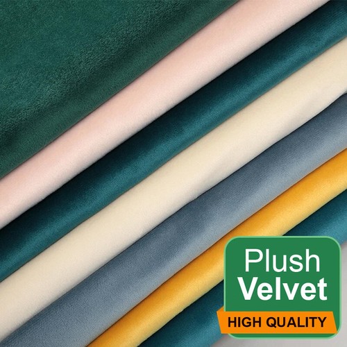 Plain velvet fabric material - velvet,