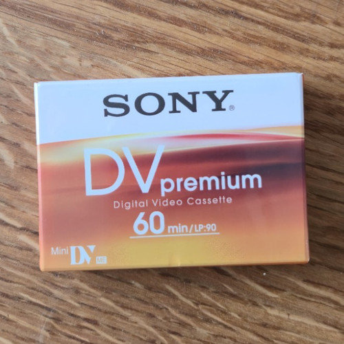 Sony premium minidv min - dv, 60