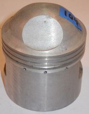 1950's Triumph 650 pre-unit alloy head STD ONE BARE PISTON Hepolite 15639 -104