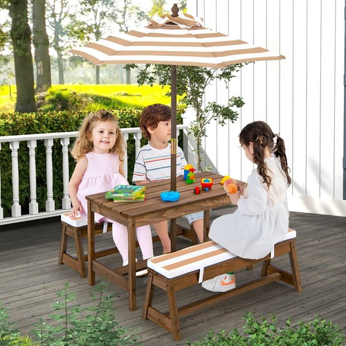 Pcs wooden kids picnic - pcs, table