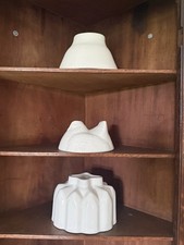 Antique Ceramic Jelly Moulds