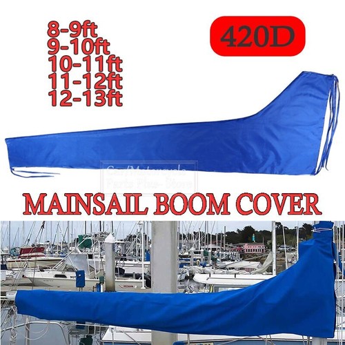 Sail cover blue mainsail - mainsail, boom