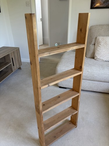 Vintage wall mounted ladder - wall,