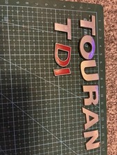 Vw Touran Tdi Tailgate badge-