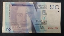 Gibraltar £ 10 Banknote UNC 2016