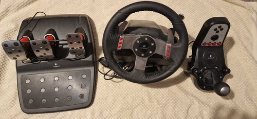 Logitech g27 steering wheel - logitech,
