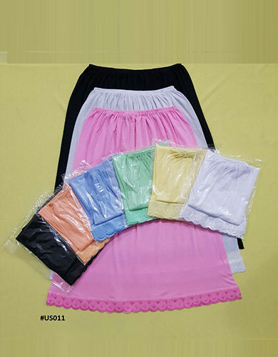 Black white underskirts cotton - underskirts,
