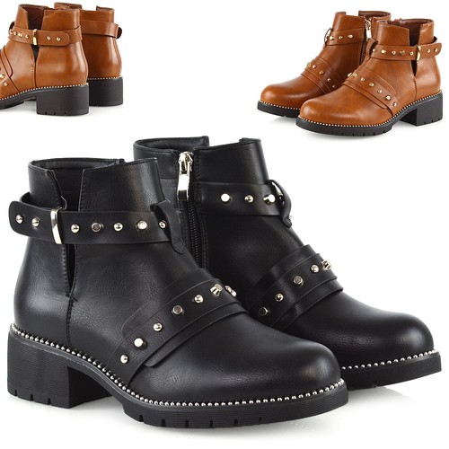 Ladies womens goth studded - ladies,
