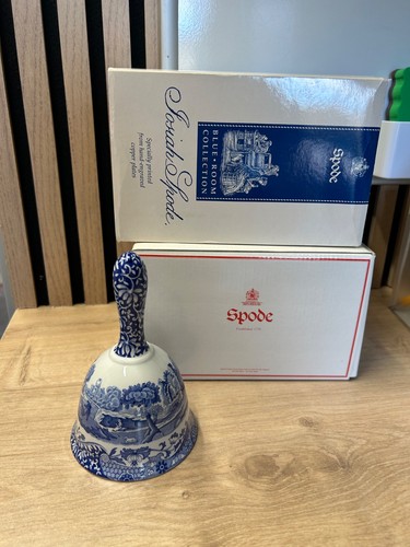 Spode blue italian bell - spode,