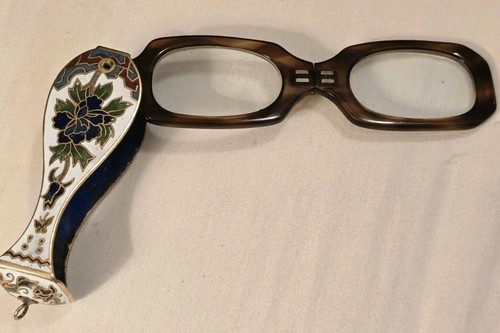 Vintage lorgnette folding - lorgnette,