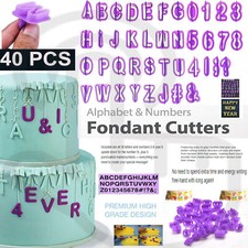 Cake Decorating Alphabet