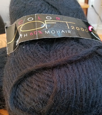 Sirdar Color Soft 2000 60% Mohair Chunky Yarn 100gr sold by skein