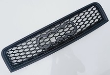 Black honeycomb mesh car grill compatible with Audi A4 B6 8E 2002-2005 grille RS