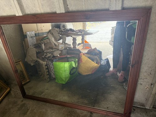 Extra large wooden - wooden, framed