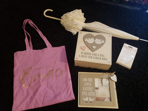 Wedding job lot keepsake - -keepsake, box