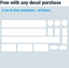 Forme bikes decals labels with