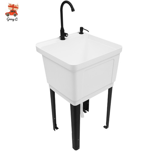 Space saver utility sink - sink, free
