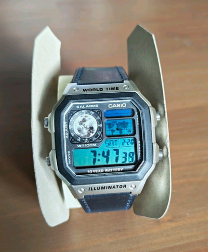Casio world time illuminator - casio,