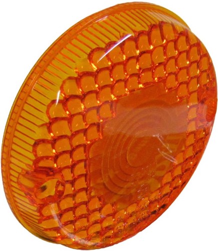 Indicator lens front amber - indicator,