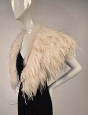 VINTAGE BIBA PLUSH WHITE