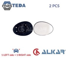 6432937 REAR VIEW MIRROR GLASS PAIR LHD ONLY ALKAR 2PCS NEW OE REPLACEMENT