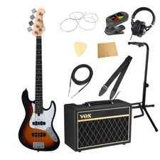Electric bass beginner's set