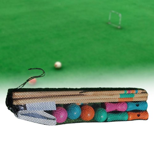 Four player croquet set - four,