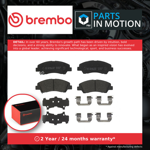Brake pads set front p30076 - set,
