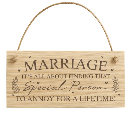 Marriage sign special person - sign,