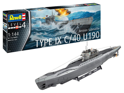 Revell 05167 german submarine - revell,