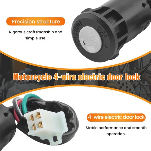 Wire ignition key - 4, 50cc