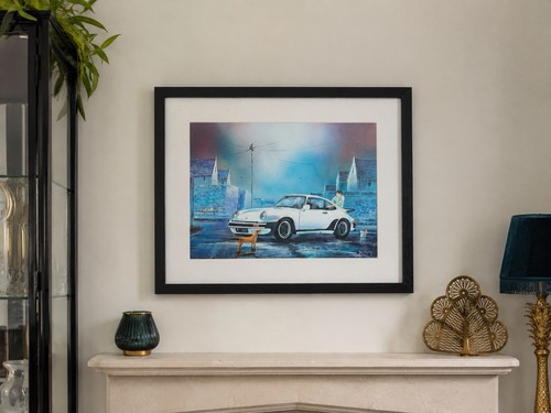 Adam barsby framed porsche - porsche, 911
