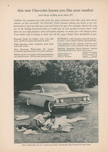 1960 chevrolet auto chevy - 1960,