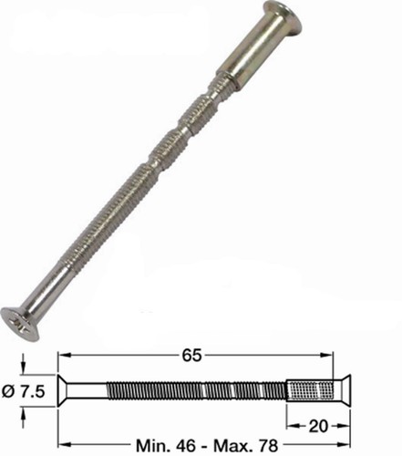 Screw connecting bolts - bolts, &