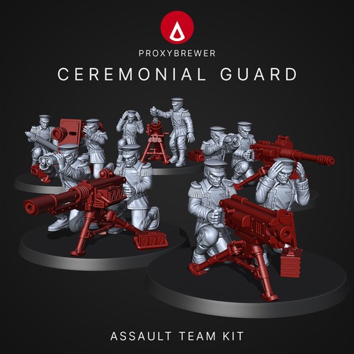 Ceremonial guard assault - assault, team